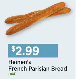 Heinen's Heinen's French Parisian Bread offer