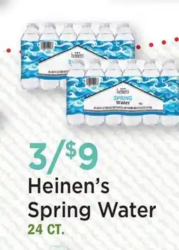 Heinen's Heinen's Spring Water offer