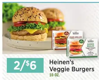 Heinen's Heinen's Veggie Burgers offer