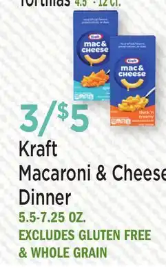 Heinen's Kraft Macaroni & Cheese Dinner offer