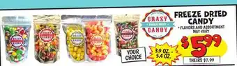 Ollie's FREEZE DRIED CANDY offer