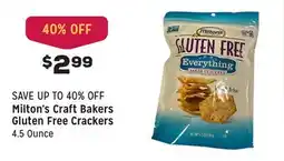 Grocery Outlet Gluten Free Crackers offer