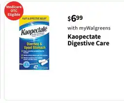 Walgreens Kaopectate Digestive Care offer