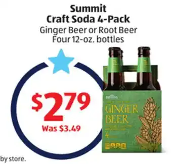 Aldi Summit Craft Soda 4-Pack offer