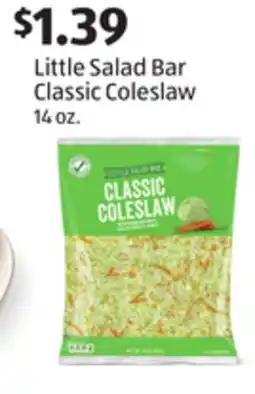 Aldi Little Salad Bar Classic Coleslaw offer