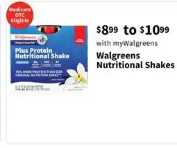 Walgreens Walgreens Nutritional Shakes offer