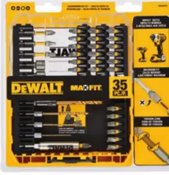 Ace Hardware DEWALT 35 Pc. Max Fit Screwdriving Bit Set offer