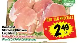Superior Grocers Skinless Chicken Leg Meat offer