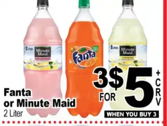 Superior Grocers Fanta or Minute Maid offer