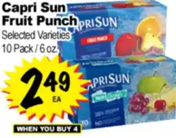 Superior Grocers Capri Sun Fruit Punch offer