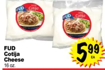 Superior Grocers FUD Cotija Cheese offer