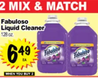 Superior Grocers Fabuloso Liquid Cleaner offer