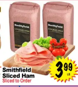 Superior Grocers Smithfield Sliced Ham offer
