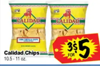 Superior Grocers Calidad Chips offer