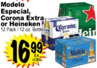 Superior Grocers Modelo Especial, Corona Extra or Heineken offer