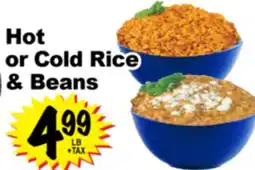 Superior Grocers Hot or Cold Rice & Beans offer