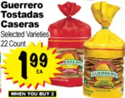 Superior Grocers Guerrero Tostadas offer