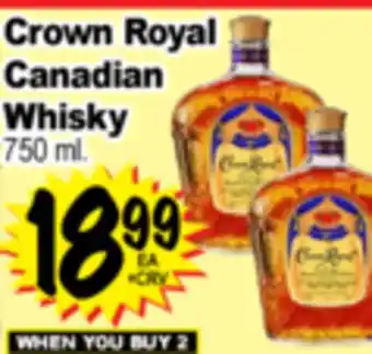 Superior Grocers Crown Royal Canadian Whisky offer