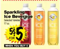 Superior Grocers Sparkling Ice Beverage offer