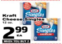 Superior Grocers Kraft Cheese Singles offer