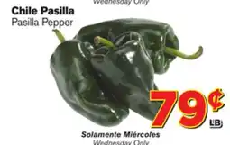 El Super Fresh Chile Pasilla Pasilla Pepper offer