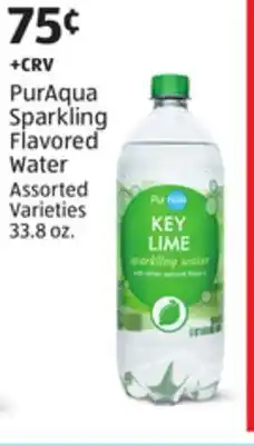 Aldi PurAqua Sparkling Flavored Water offer