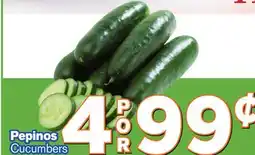 El Super Fresh Cucumbers offer