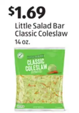Aldi Little Salad Bar Classic Coleslaw offer