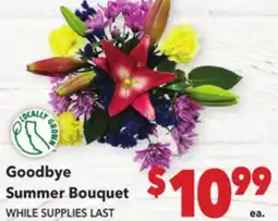 Vallarta Supermarkets Goodbye Summer Bouquet offer