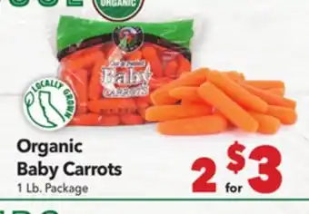 Vallarta Supermarkets Organic Baby Carrots offer