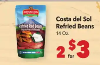 Vallarta Supermarkets Costa del Sol Refried Beans offer