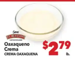 Vallarta Supermarkets Oaxaqueno Crema/CREMA OAXAQUENA offer