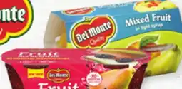Vallarta Supermarkets Del Monte Fruit Cups offer