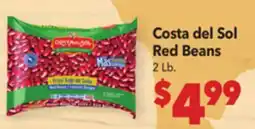 Vallarta Supermarkets Costa del Sol Red Beans offer
