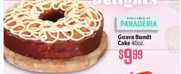 Vallarta Supermarkets Guava Bundt Cake offer