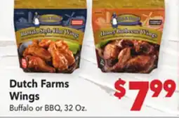 Vallarta Supermarkets Dutch Farms Wings offer