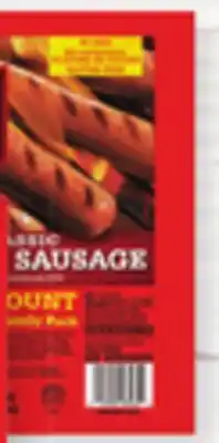Vallarta Supermarkets Bar S Sausage offer