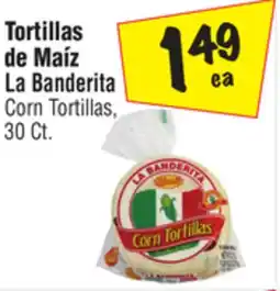El Super La Banderita Corn Tortillas offer