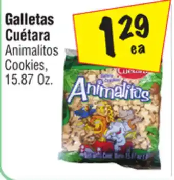 El Super Animalitos Cookies offer