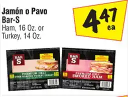 El Super Ham, 16 Oz. or Turkey, 14 Oz offer