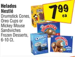 El Super Nestlé Drumstick Cones, Oreo Cups or Mickey Mouse Sandwiches offer