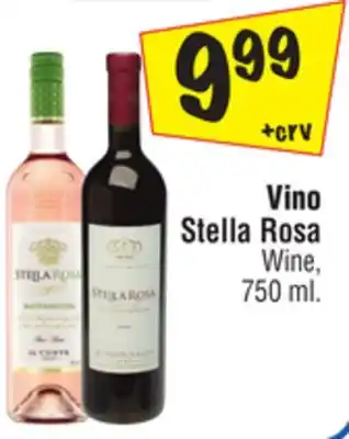 El Super Stella Rosa Wine offer