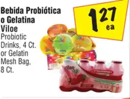El Super Probiotic Drinks, 4 Ct. or Gelatin Mesh Bag, 8 Ct offer