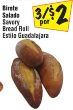 El Super Salado Savory Bread Roll offer