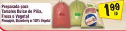 El Super Pineapple, Strawberry or 100% Vegetal offer