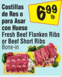 El Super Fresh Beef Flanken Ribs or Beef Short Ribs offer