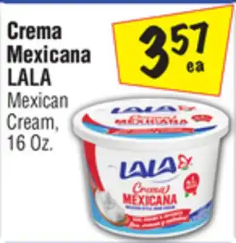 El Super LALA Mexican Cream offer