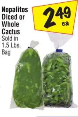 El Super Diced or Whole Cactus offer