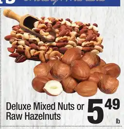 Super King Markets Deluxe Mixed Nuts or Raw Hazelnuts offer