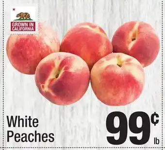 Super King Markets White Peaches offer